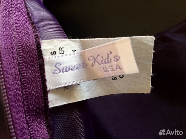 Платье праздничное на девочку10 лет made in USA