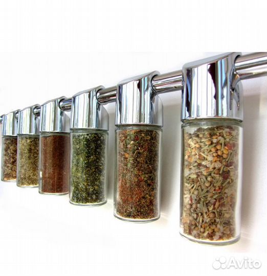 Банки для специй на рейлинг