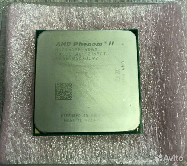 Процессоры AMD Phenom II X4 945, 955, 965 Black Ed