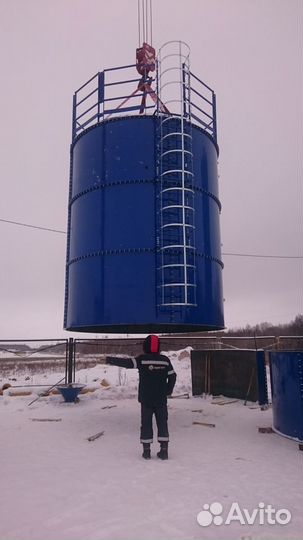 Силос цементный 35-200 тонн