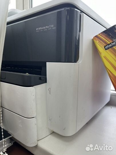 Принтер hp officejet pro 7740