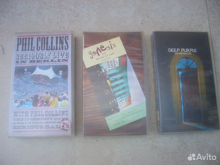 Лицензионные видео кассеты