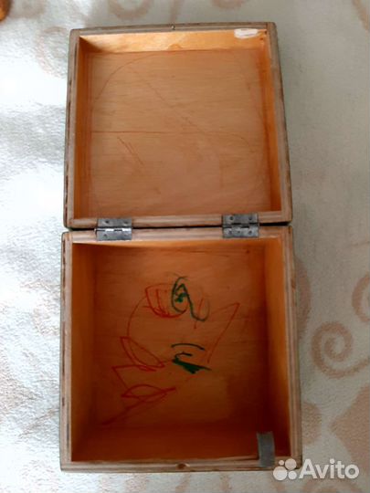 Шкатулка деревянная СССР