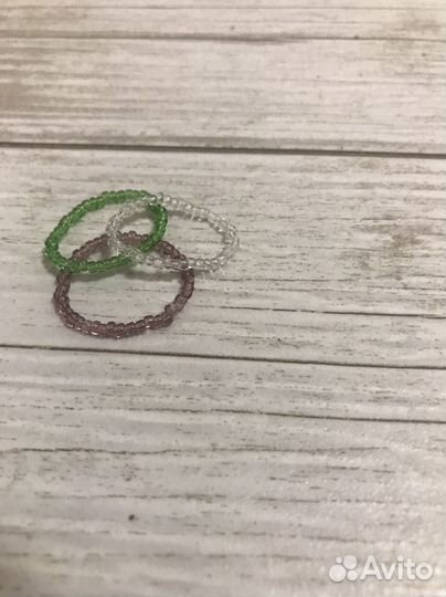 Кольцо из бисера