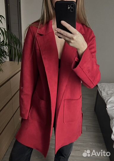 Удлиненный жакет