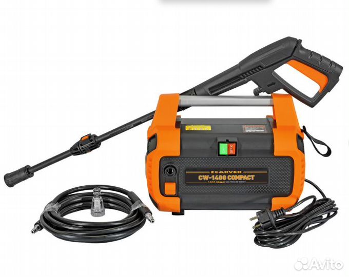 Мойка высокого давления carvercw-1400 compact