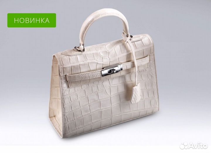 Сумка женская натуральная кожа крокодила