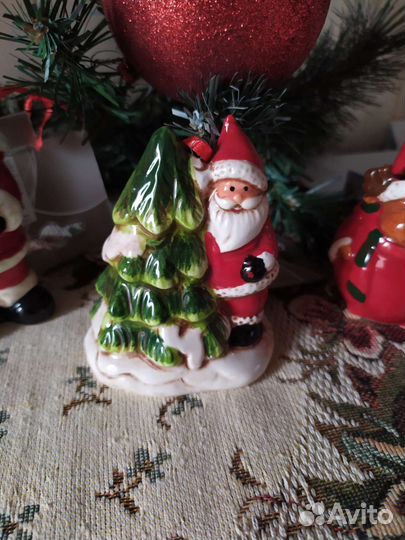 Елочные игрушки (керамика) 3 шт