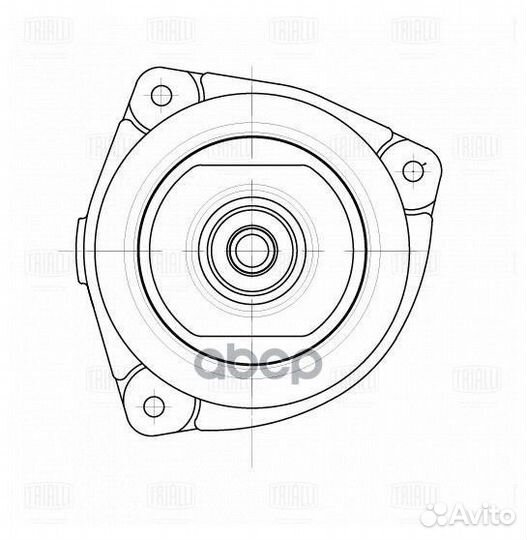 Опора стойки перед. для а/м Nissan Note (06) /T