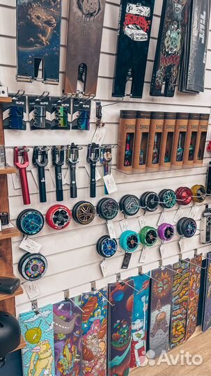 Запчасти для трюковых самокатов