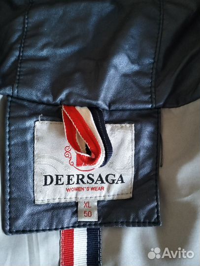 Пуховик женский 52 бу