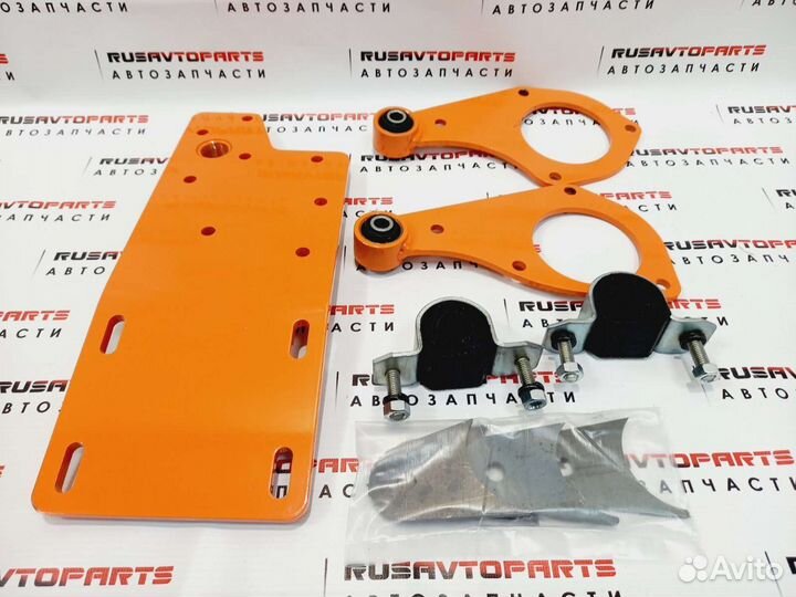 Отвязка переднего моста Нива