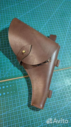 Кобура для нагана из кожи