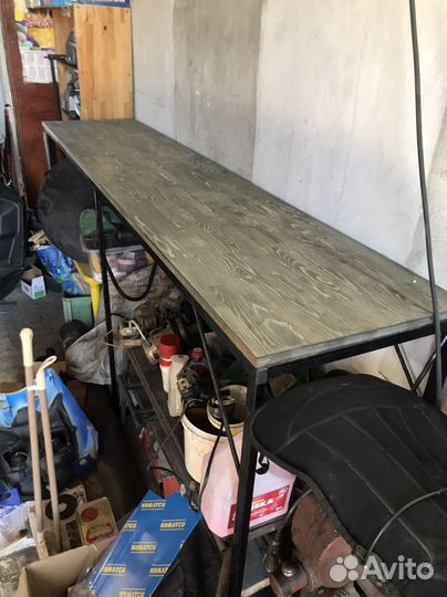 Барные стойки в loft стиле и стулья