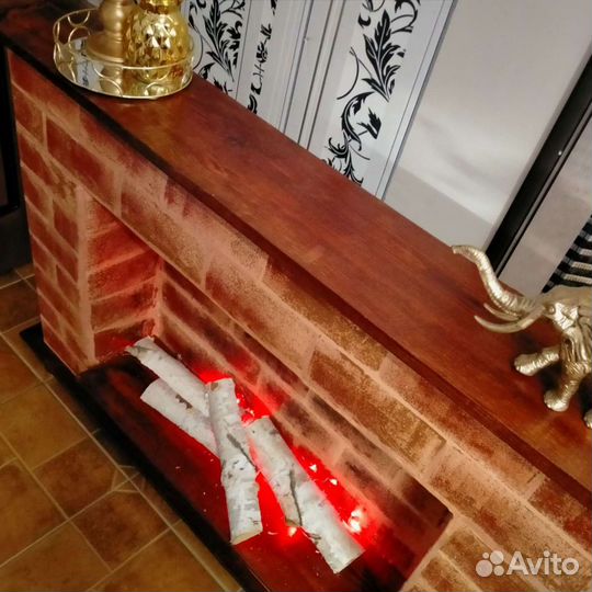 Камин декоративный