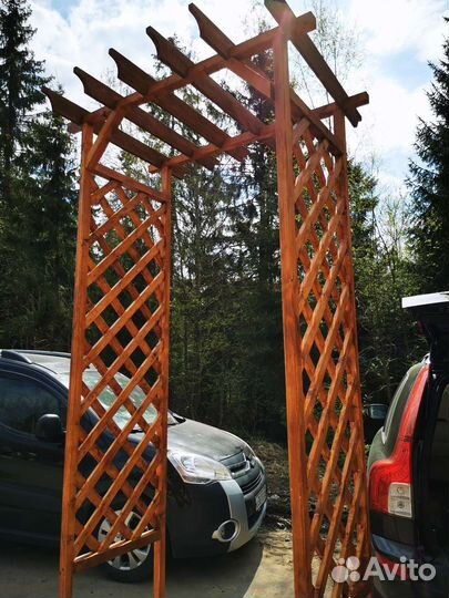 Арка садовая деревянная / Пергола