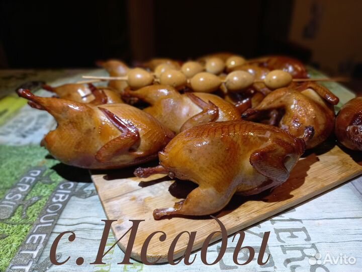 Копченые перепела