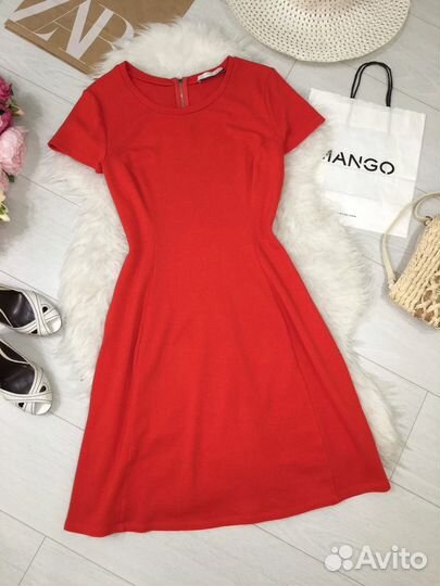 Платье мягкое Oui L, см замеры, яркий цвет