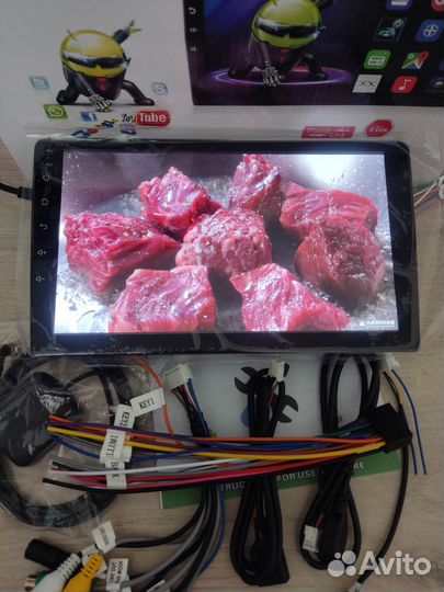 Штатная магнитола на любой авто, 9 дюймов 2-32Гб