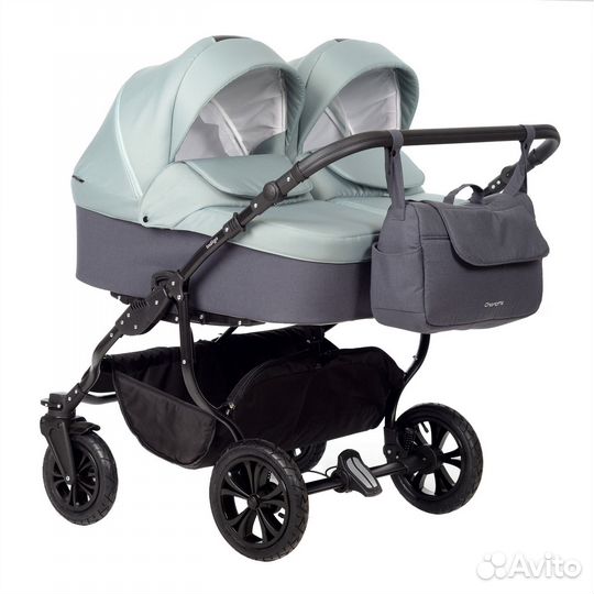 Коляска для детей с рождения для двойни
