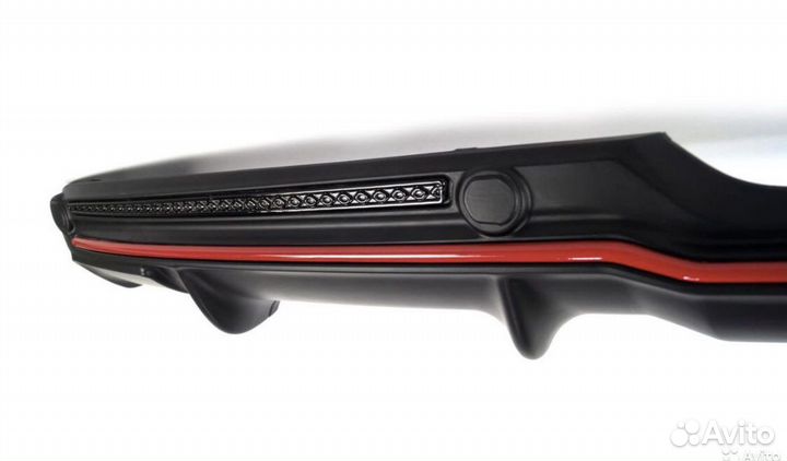 Накладка дефузор на задний бампер LADA vesta