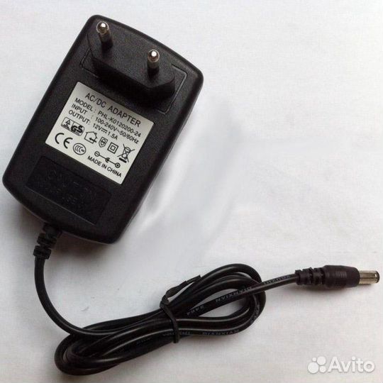 Блок питания 12V, 12 В - 1.5A