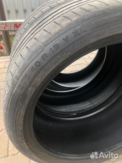 Continental ContiSportContact 5 225/40 R19 и 255/35 R19