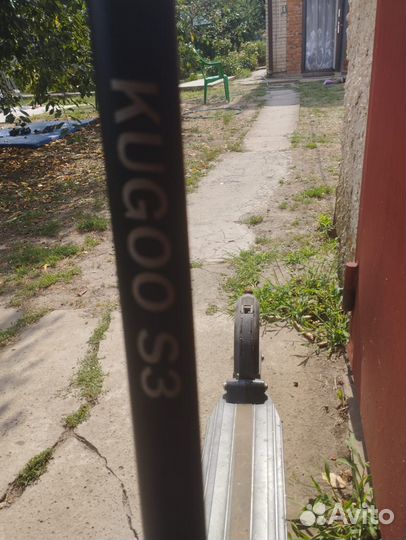 Электросамокат kugoo s3