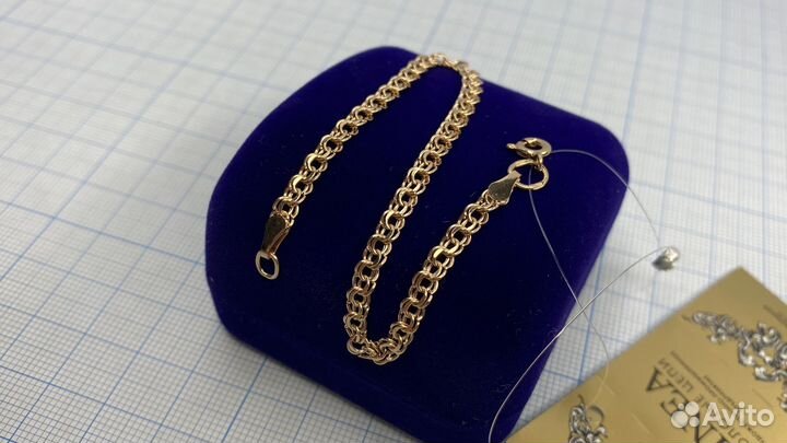 Золотой браслет 17