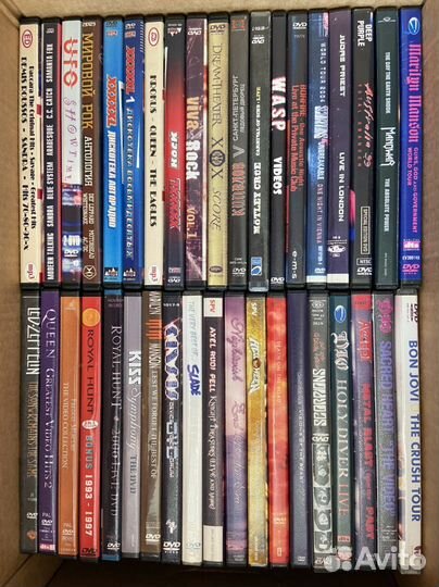 DVD диски(музыкальные)