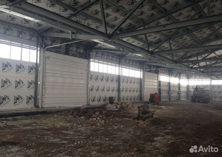 Гаражные секционные ворота рольставни