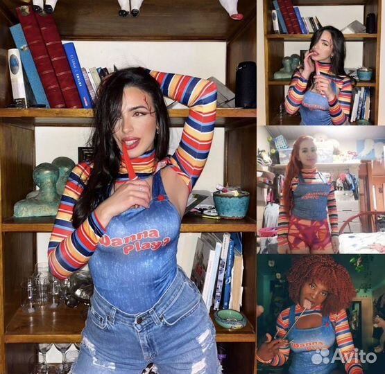 Костюм на хэллоуин Кукла Чаки