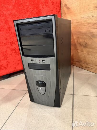 Пк 4 ядра Core i3 3240 4 gb озу 500 gb hdd бп 400W