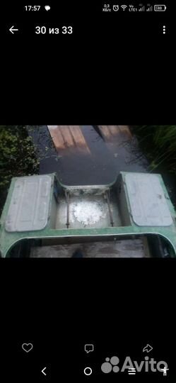 Моторная лодка, алюминиевая. Обмен на авто