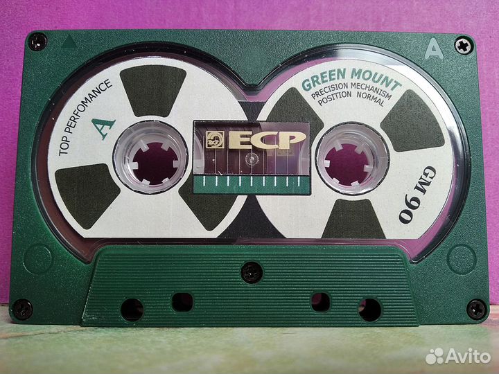Аудиокассета ECP Green Mount 90
