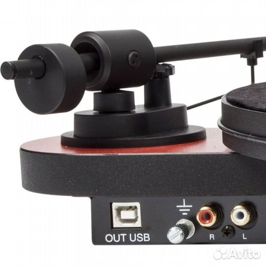 Pro-Ject Elemental Phono USB OM5E Red Black