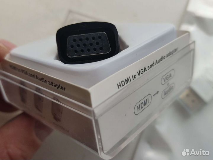 Переходник hdmi vga аудио