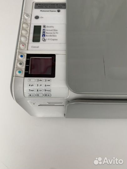 Принтер Hp photosmart c4343 all-in-one