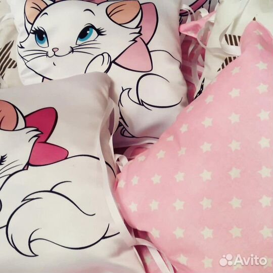 Бортики в детскую кроватку