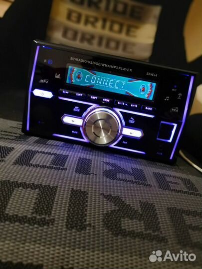 Магнитола Bluetooth USB aux новая