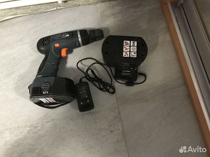 Аккумуляторный шуруповерт Prorab 1222 k2 дрель