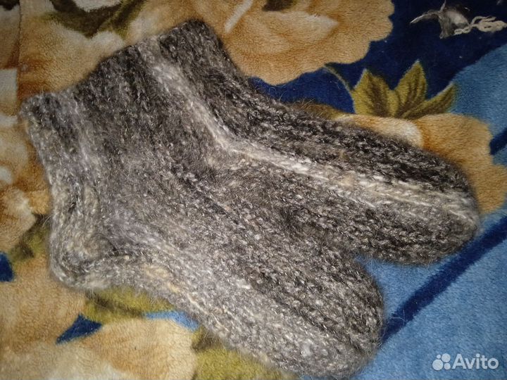 Носки из собачей шерсти 44 размера