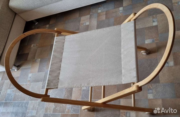 Колыбель из натуральной лозы