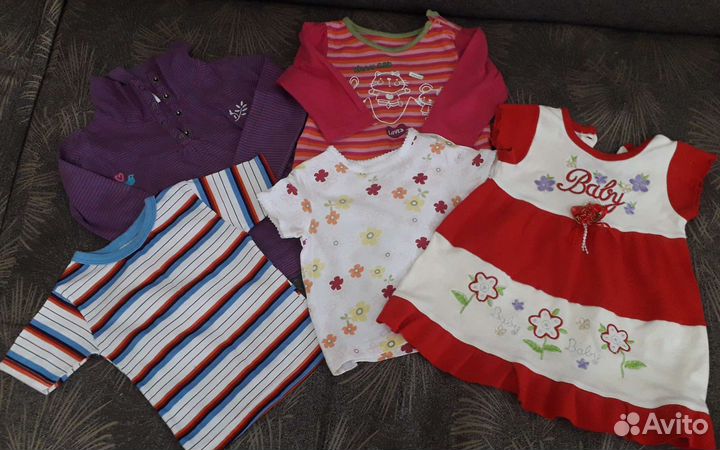 Веши пакетом для девочки 68-74