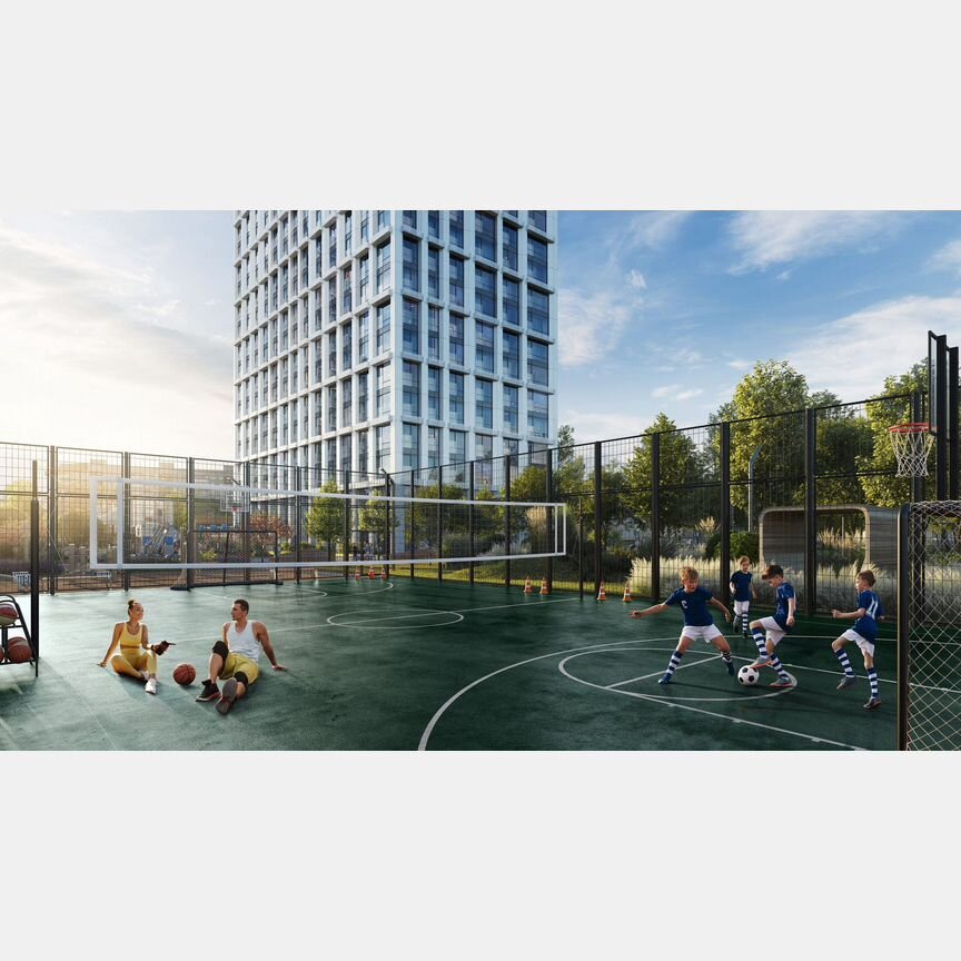 3-к. квартира, 93,1 м², 30/31 эт.