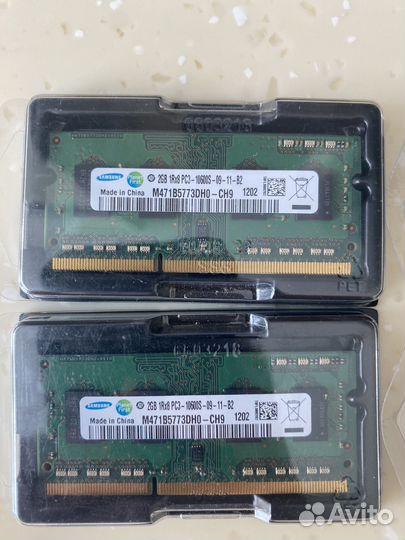 Оперативная память ddr3 для ноутбука