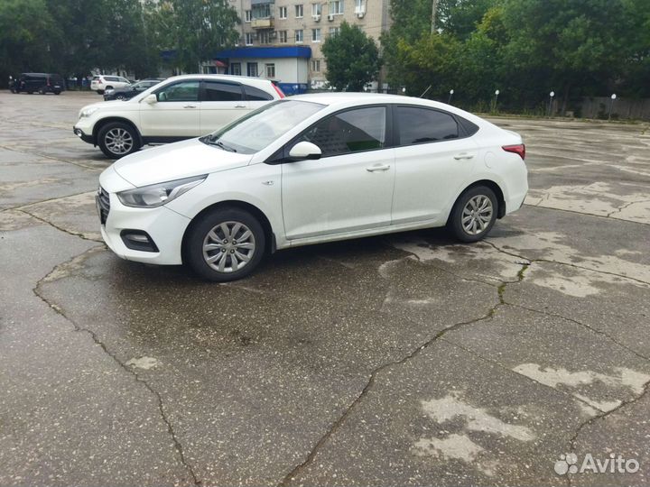Hyundai Solaris 1.4 AT, 2017, 74 490 км