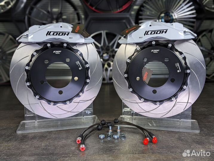 Тюнинг тормоза Vauxhall Monaro, тормоза Icooh X61