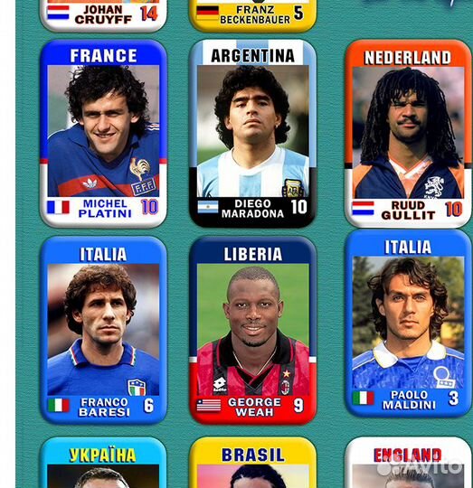 Значки Футбол Сборная Мира