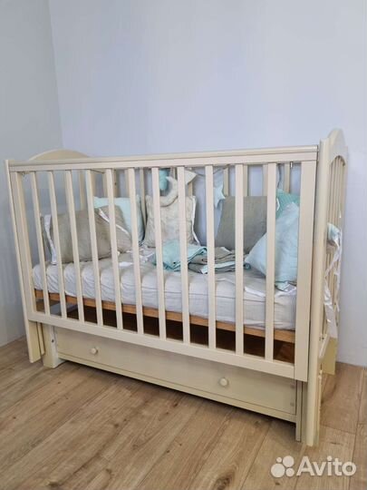 Детская кровать Лель с продольным маятником